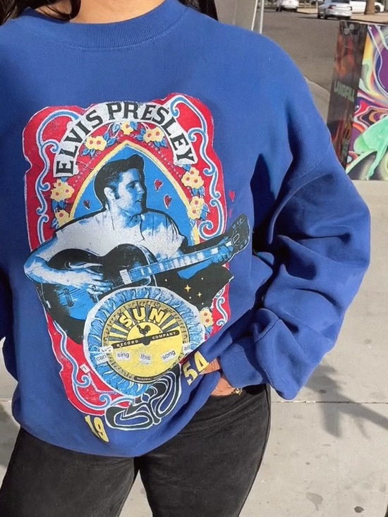 Daydreamer Tops - Daydreamer Elvis Presley Sweatshirt